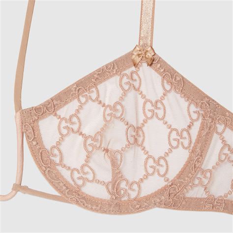 Gucci GG tulle lingerie set